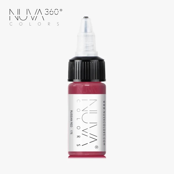 Color for permanent make-up Nuva Russian Red REACH 15 ml