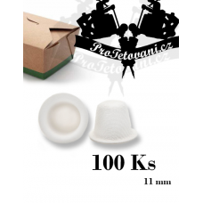 Biodegradable sugar cane cups package of 100 pcs 11 mm