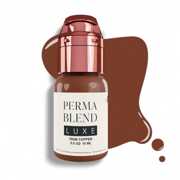 Barva pro permanentní make up Perma Blend LUXE TRUE COPPER 15 ml REACH 2023