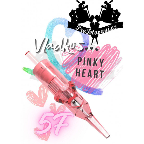 Professional cartridge for permanent make-up VLADKOS Pinky Heart 5F
