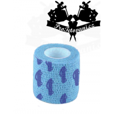 Bandage for tattoo grip Blue Cars