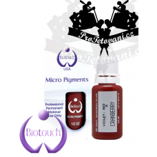 Permanent makeup ink BioTouch Cranberry 15 ml