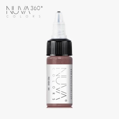 Color for permanent make-up Nuva 305 RED HEAD 15 ml