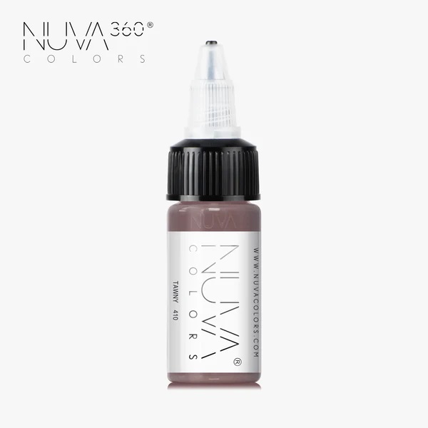 Barva pro permanentní make up Nuva 410 TAWNY REACH 15 ml