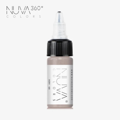 Barva pro permanentní make up Nuva 420 IVORY REACH 15 ml