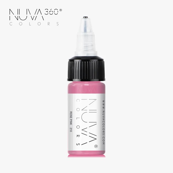 Color for permanent make-up Nuva Rose Pink REACH 15 ml