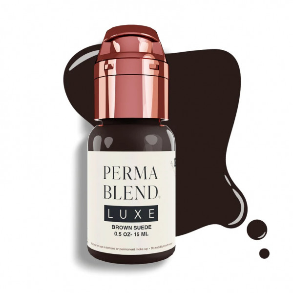 Barva pro permanentní make up Perma Blend LUXE Brown Suede 15 ml REACH