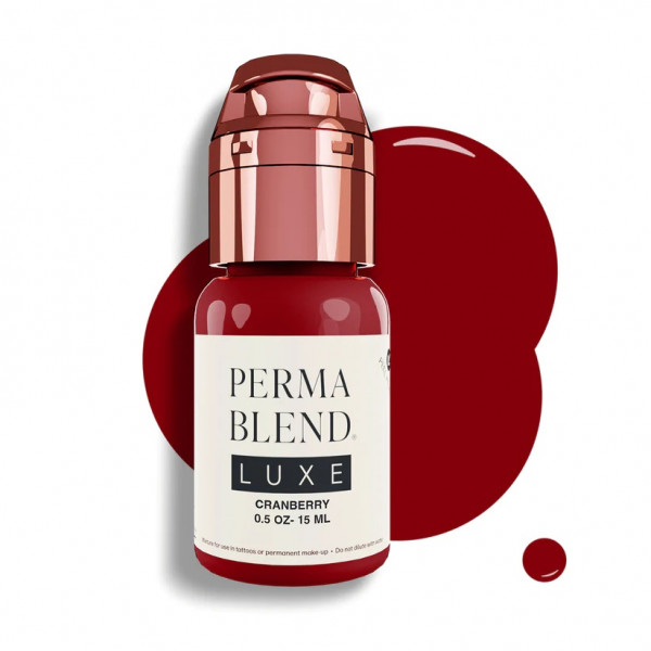Barva pro permanentní make up Perma Blend LUXE Cranberry 15 ml REACH