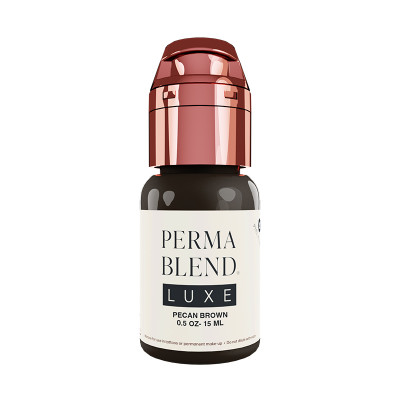 Permanent Makeup Ink Perma blend LUXE Pecan Brown 15 ml