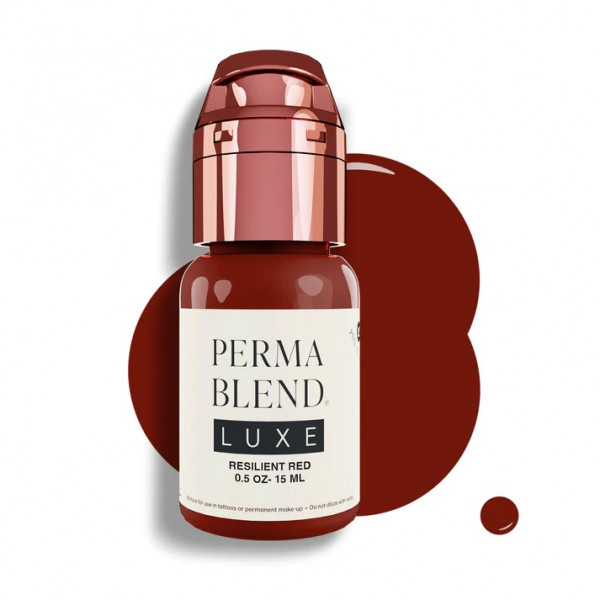 Barva pro permanentní make up Perma Blend LUXE Resilient Red 15 ml REACH