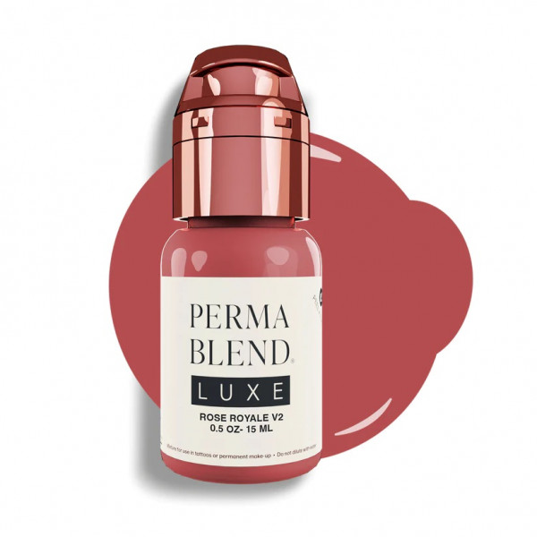 Barva pro permanentní make up Perma Blend LUXE Rose Royale v2 15 ml REACH