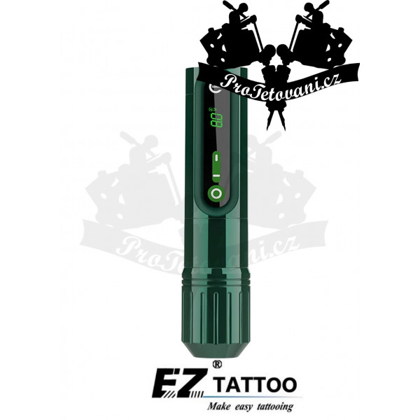 Wireless Rechargeable Rotary Tattoo Machine EZ P2 EPIC EMERALD
