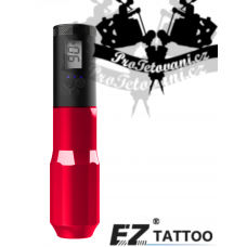 Wireless rotary tattoo machine EZ Portex Gen2 rechargeable RED
