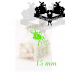 Biologicky rozložitelné kelímky z cukrové třtiny balení 100 ks 15 mm