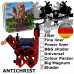 Profesionální cívkový strojek Bavarian Custom Irons Antichrist Shader
