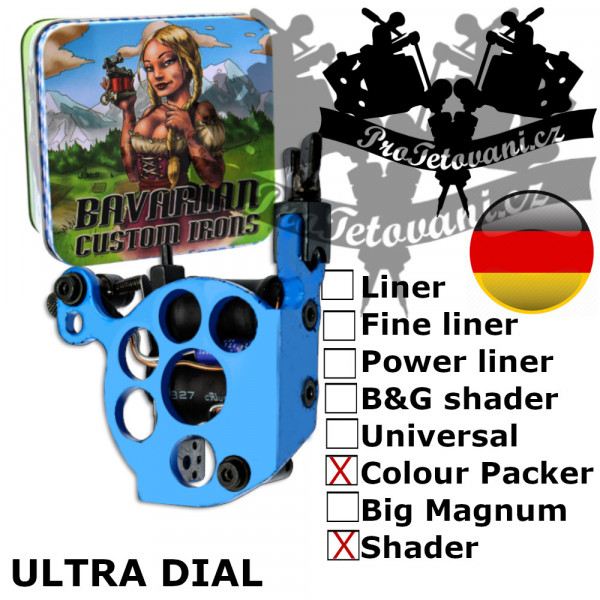 Professional coil machine Bavarian Custom Ultra Dial Shader 