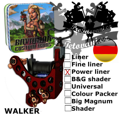 Profesionální cívkový strojek Bavarian Custom Irons Walker PowerLiner