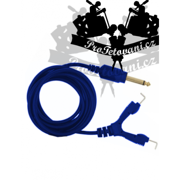 Clip cord for tattoo machines Hardened Blue