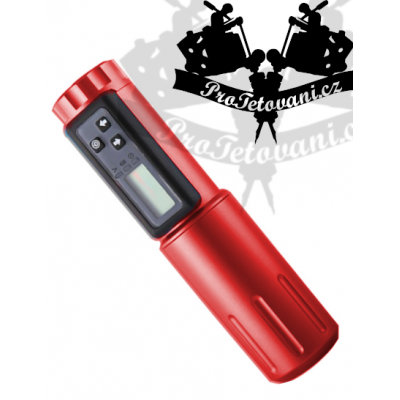 Rechargeable wireless rotary tattoo machine Wireless Red