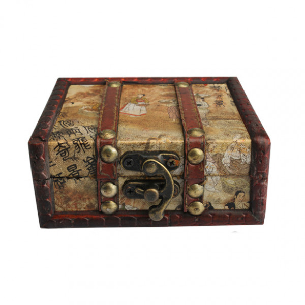 Wooden box for tattoo machine 