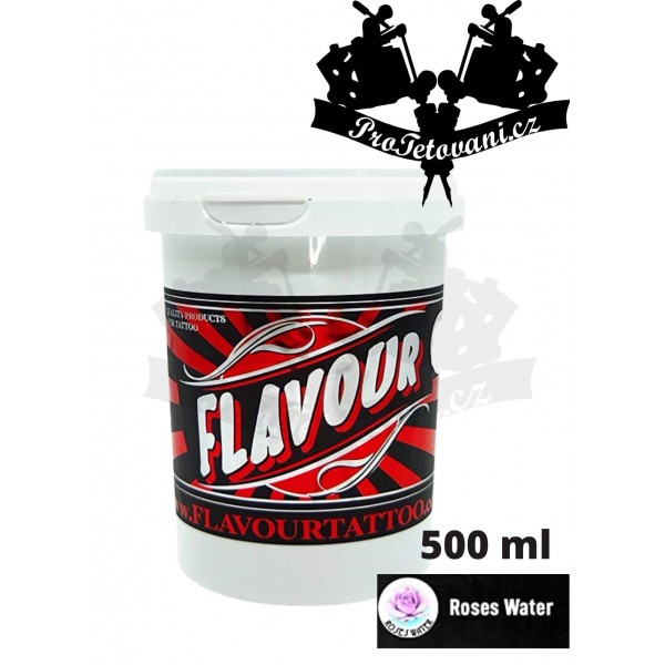Dynamic Flavor Tatto scented petroleum jelly 500 ml ROSE WATER