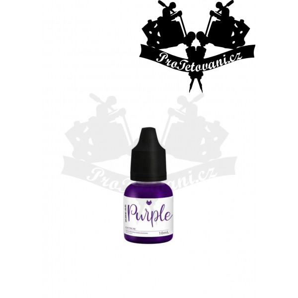 Electric ink Purple liquid for hand drawing on skin 10 ml