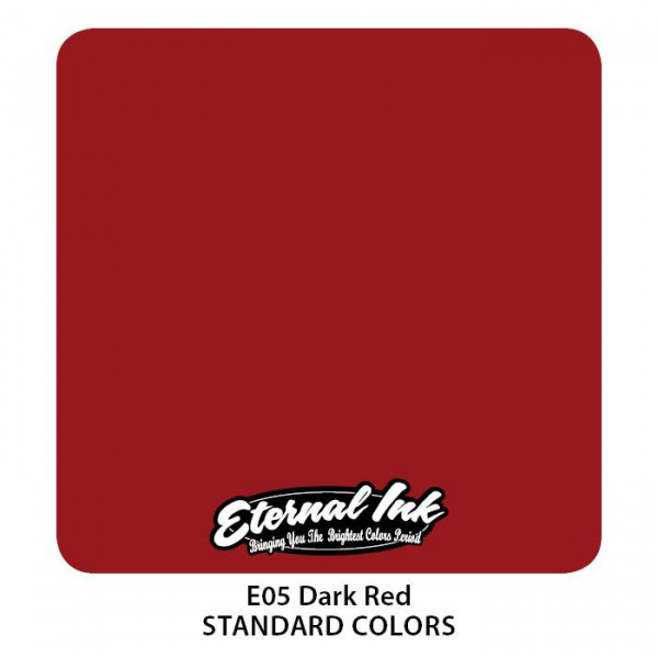 Eternal ink Dark Red umělecká barva
