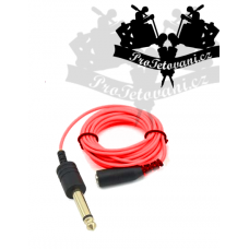 Extra thin 3.5 cable with 6.3 RED outlet