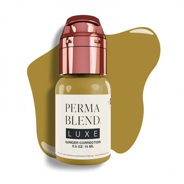 Barva pro permanentní make up Perma Blend LUXE Ginger Corrector 15 ml REACH