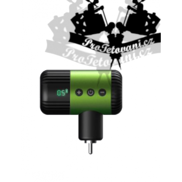 Přenosný napájecí adaptér Portex Battery Pack Gen 2 RCA Green