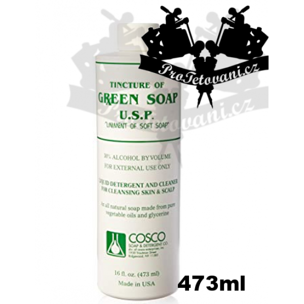 Green Soap for Tattoos 473ml Concentrate