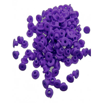 Grommets gumičky pro tetovací strojky purple 30ks