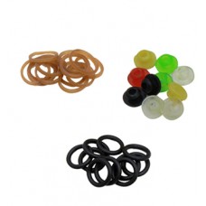 Set of rubber bands for tattoo machines