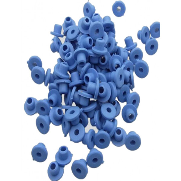Grommets rubber bands for tattoo machines blue 30pcs