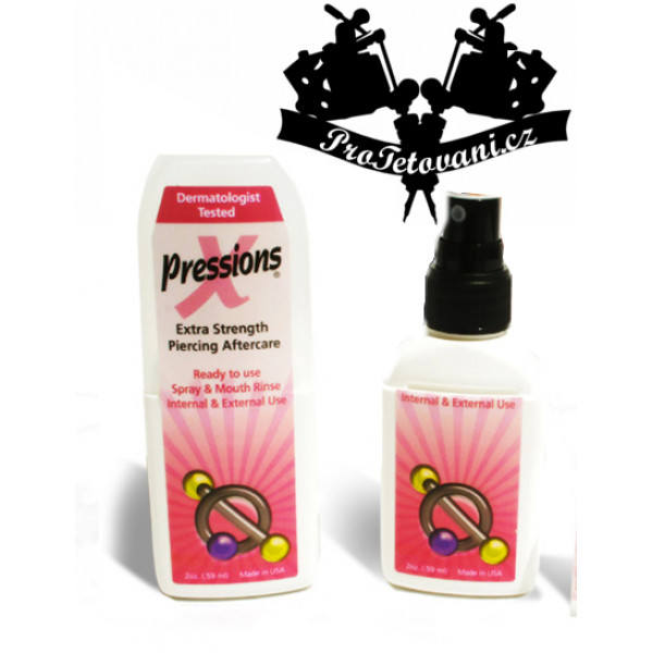 Antiseptic spray X-Pressions for piercing