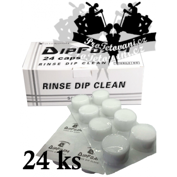 Package of DIPFOAM cleaning foam 24 pcs