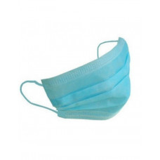Three-layer face mask blue 1 pc