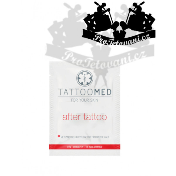Vyživující a regenerační krém TattooMed® po tetování Shot 2,5 ml