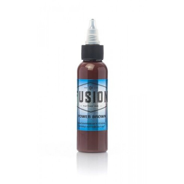Fusion Ink Power Brown 30ml tattoo ink