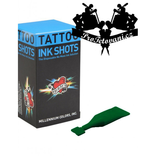 INK SHOTS 2 ML Tattoo ink Moms Millennium Green Hornet