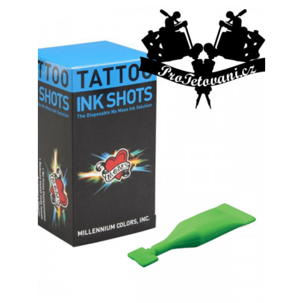 INK SHOTS 2 ML Tattoo ink Moms Millennium Green gob