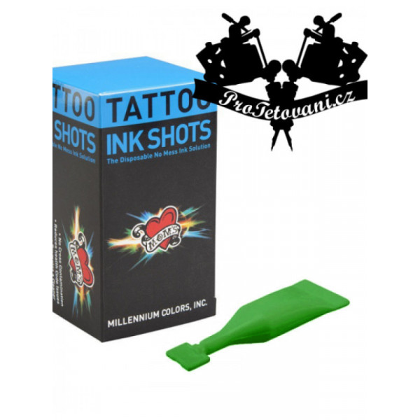 INK SHOTS 2 ML Tattoo ink Moms Millennium Marine Green