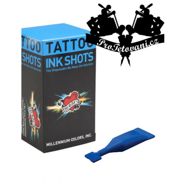 INK SHOTS 2 ML Tattoo ink Moms Millennium Blue Balls