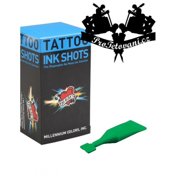 INK SHOTS 2 ML Tattoo ink Moms Millennium Ectoplasmic Green
