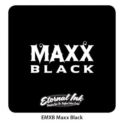 Eternal ink Maxx Black umělecká barva