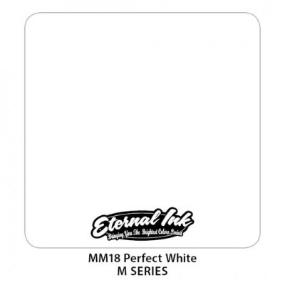 Eternal ink Perfect White umělecká barva