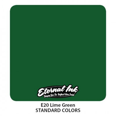 Eternal ink Lime Green umělecká  barva