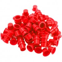 Cups for tattoo colors 12mm 50pcs Red