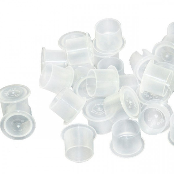 Tattoo ink cups 13 mm with flat 