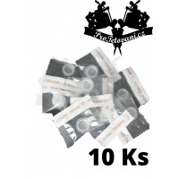 Low sterile cups for tattoo ink 100 pcs 8 x 12 mm